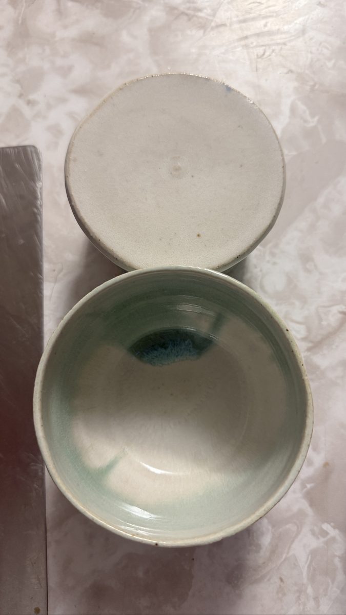 Speckled Stoneware Butter Bell · Medium