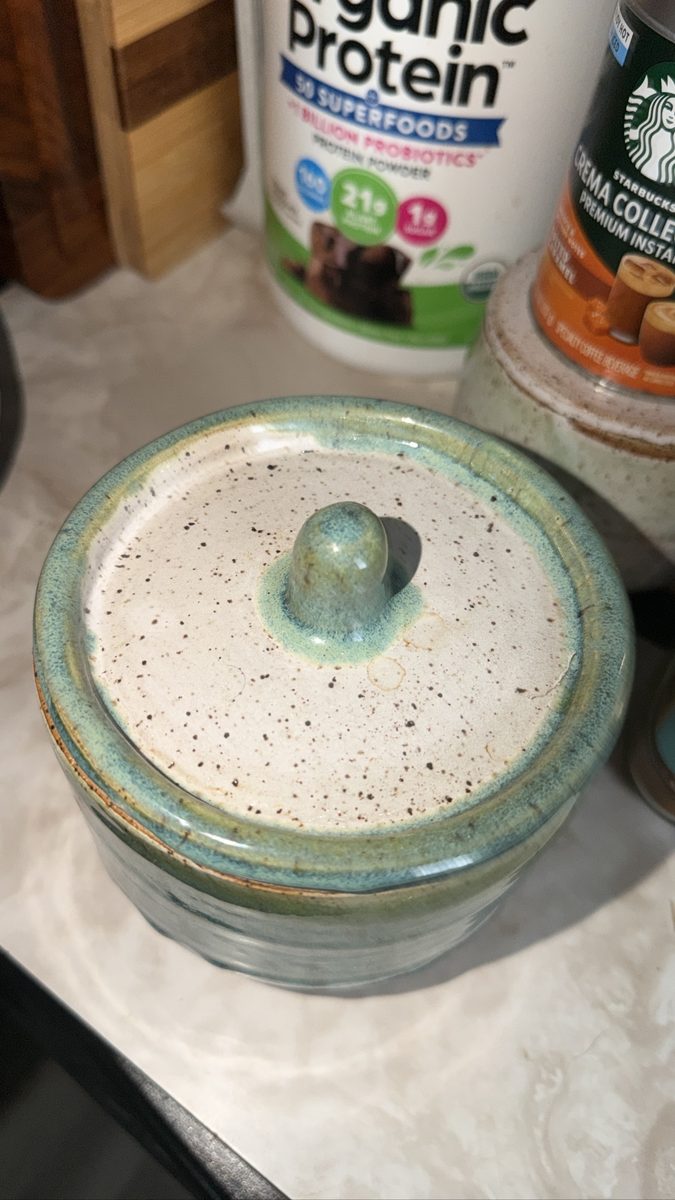 Ceramic Closed Form Canister · Large