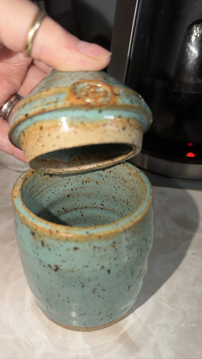 Ceramic Closed Form Canister · Small