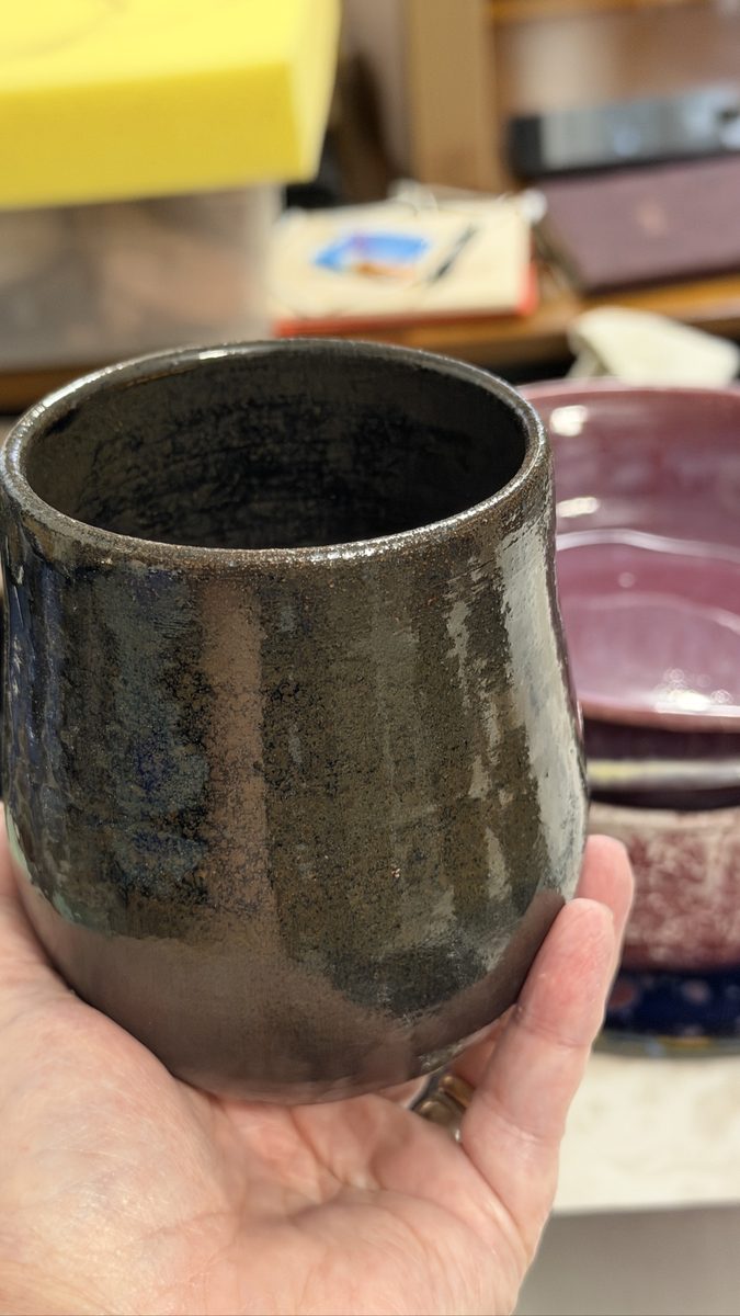 Handmade Stoneware Coffee Mug · Large