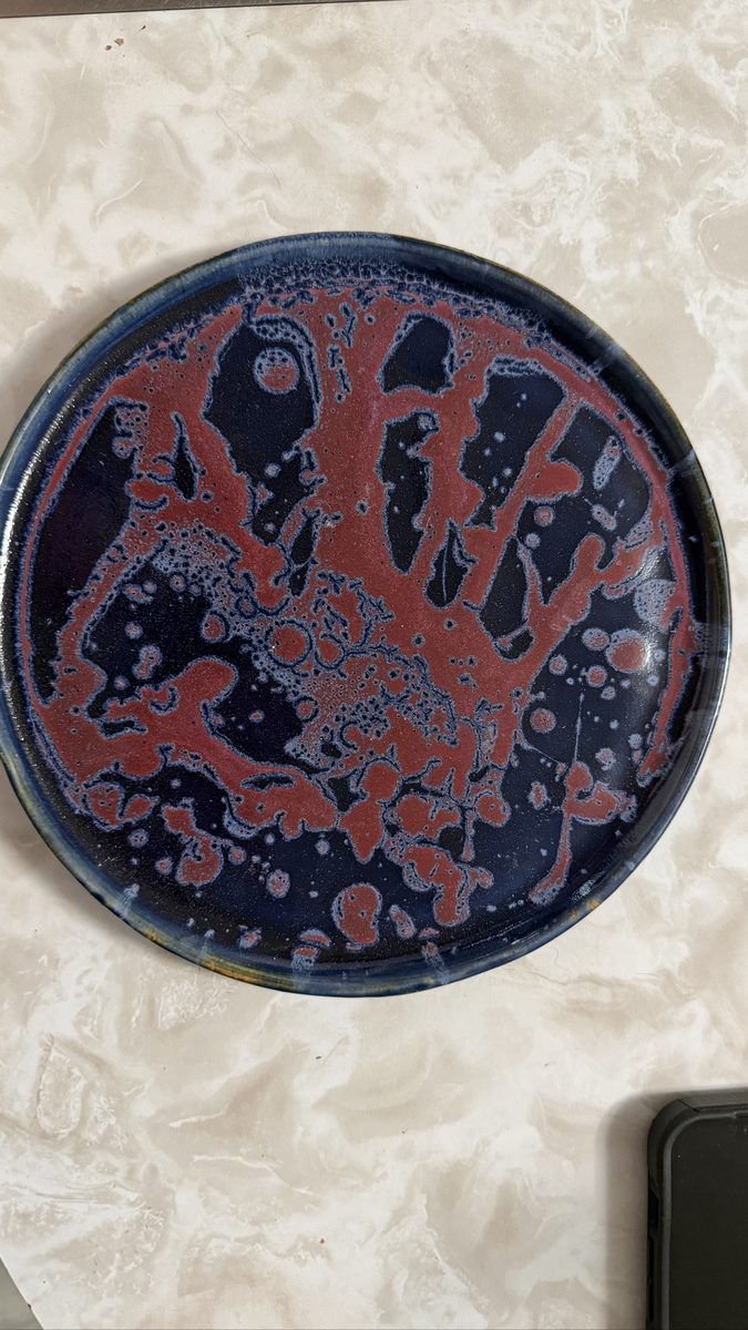 Hand-Thrown Stoneware Plate · Large