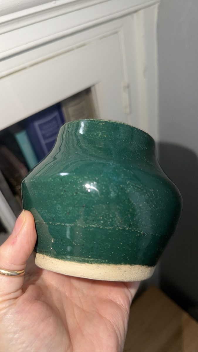 Sculptural Stoneware Vase · Small